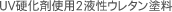 ＵＶ硬化剤使用2液性ウレタン塗料