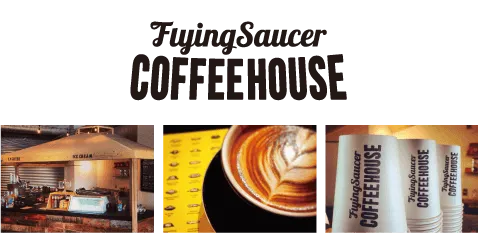 越谷レイクタウン駅隣接のコーヒーハウス『Flying Saucer COFFEE HOUSE』