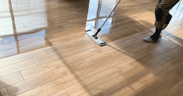 フロアコーティング施工イメージ