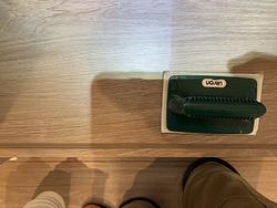 階段拭きあげ施工